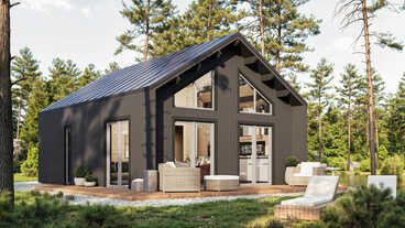 Insulated wooden houses