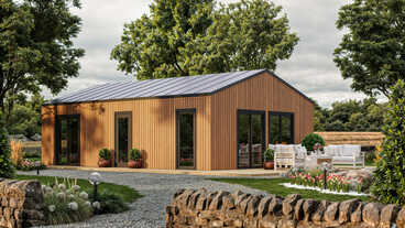 Insulated wooden houses